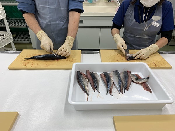 Pretreating fish