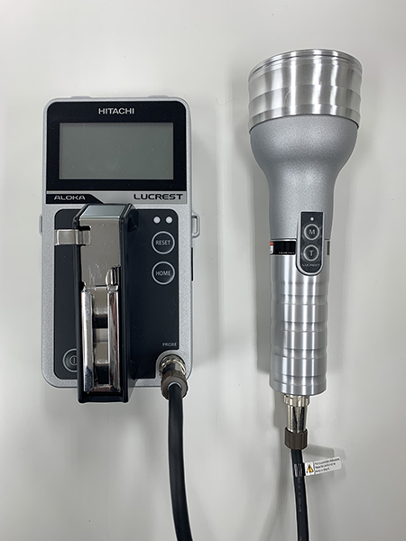 Photo of GM tube type survey meter